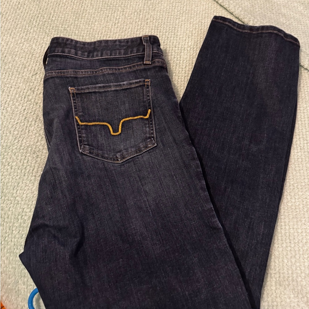 Kimes Ranch Women's Dark Blue Boot Cut Jeans